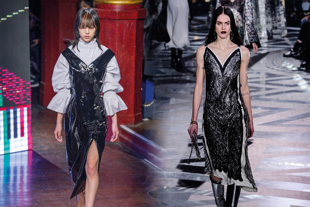 Kreasikan Gaya Dengan Gaun V-neck