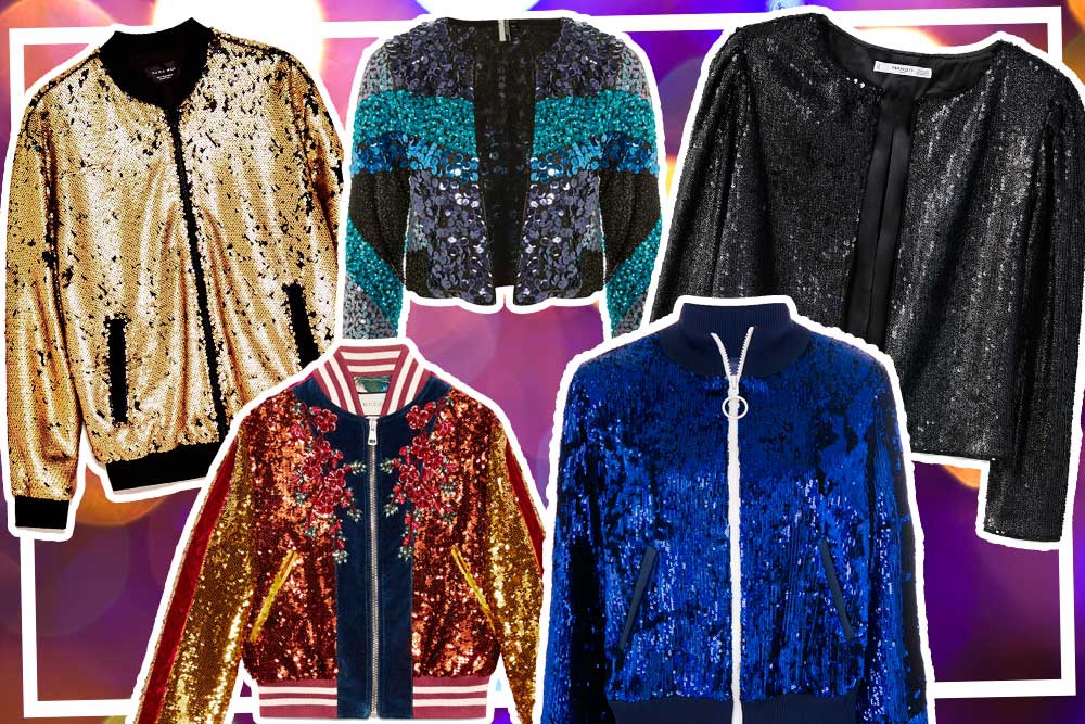 Rayakan Tahun Baru Dengan Jaket Bergaya Sequin