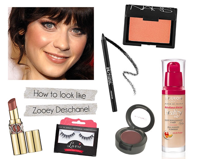 Riasan Natural Ala Zooey Deschanel