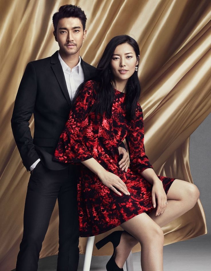 Siwon Super Junior dan Liu Wen Untuk H&M 