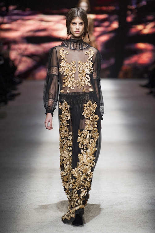 Embroidered Royal