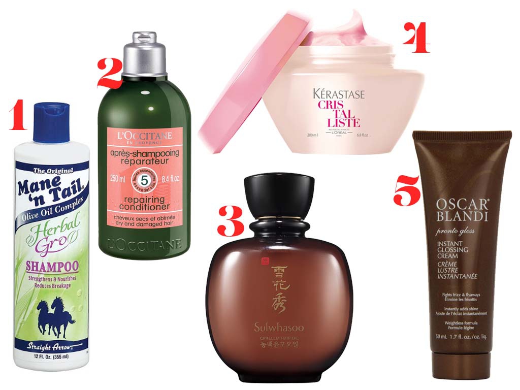 5 Produk Penting untuk Dapatkan Rambut Berkilau 