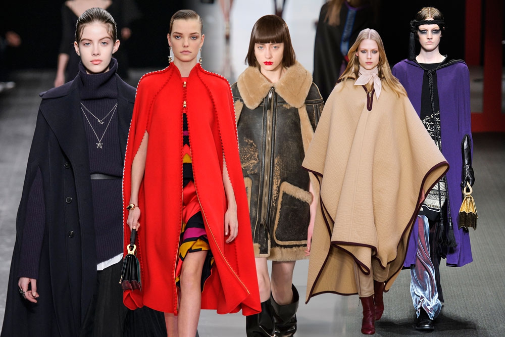 5 Tampilan Fashionable Dengan Cape Panjang 