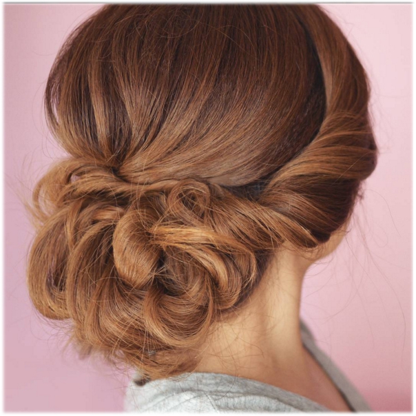 2. Messy Updo
