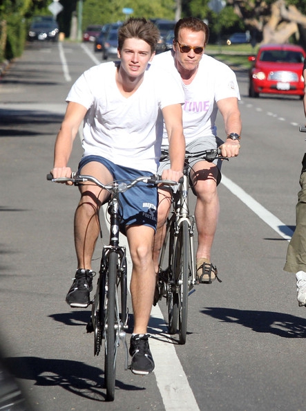 Arnold Schwarzenegger & Patrick Schwarzenegger