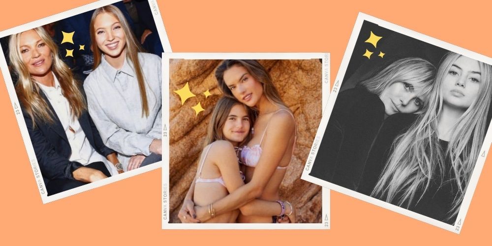 Intip Aksi Seru Para Ibu Supermodel dan Anak Perempuannya!