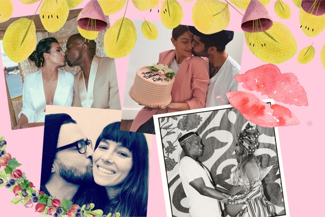 10 Postingan Instagram Hollywood Couple Paling Romantis