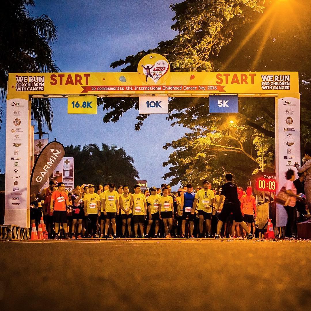 Lari Amal untuk Kanker Anak Bersama YAI
