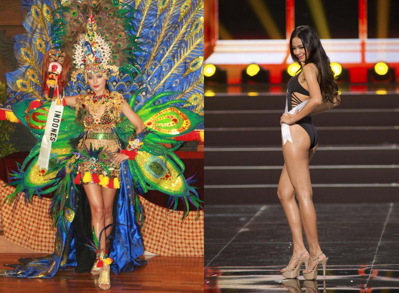 Manisnya Pesona Whulandary di Miss Universe 2013