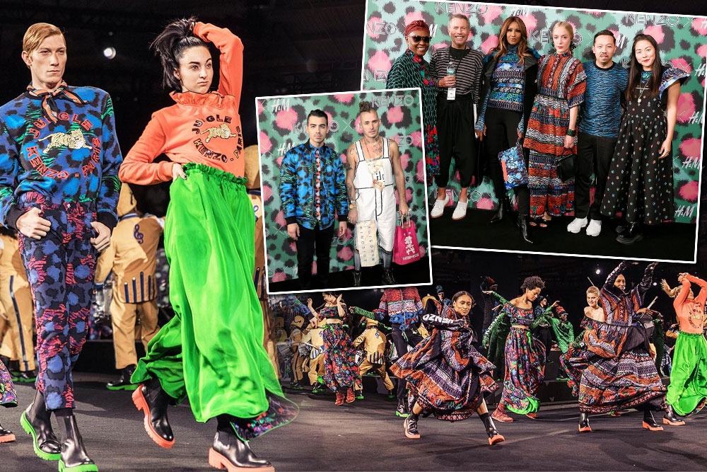 Serunya Fashion Show Kolaborasi KENZO X H&M