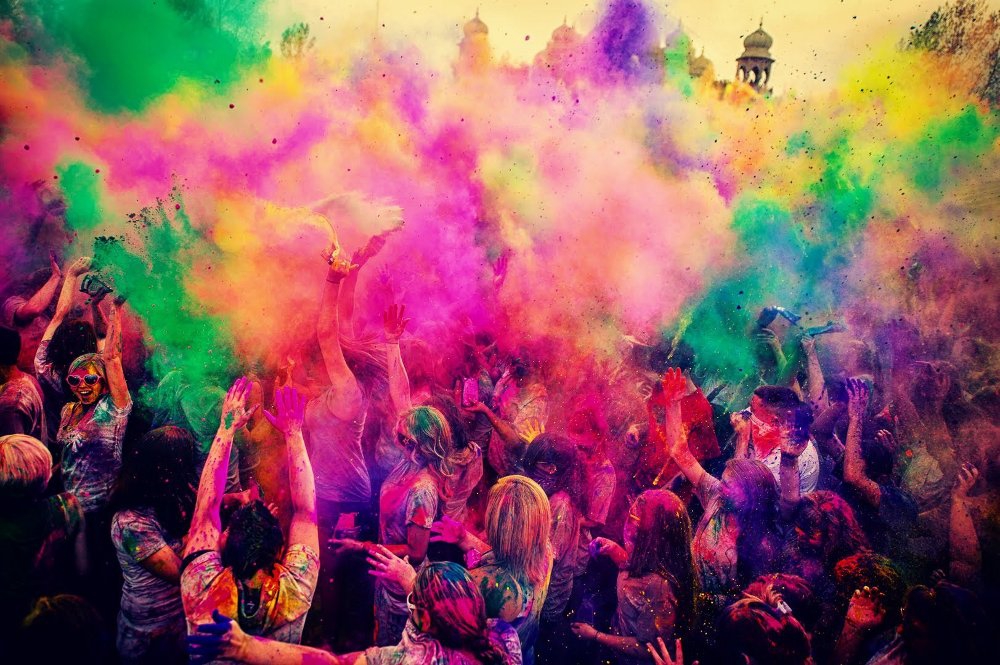Holi Color di India