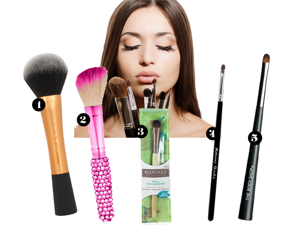 5 Kuas Makeup yang Wajib Anda Miliki