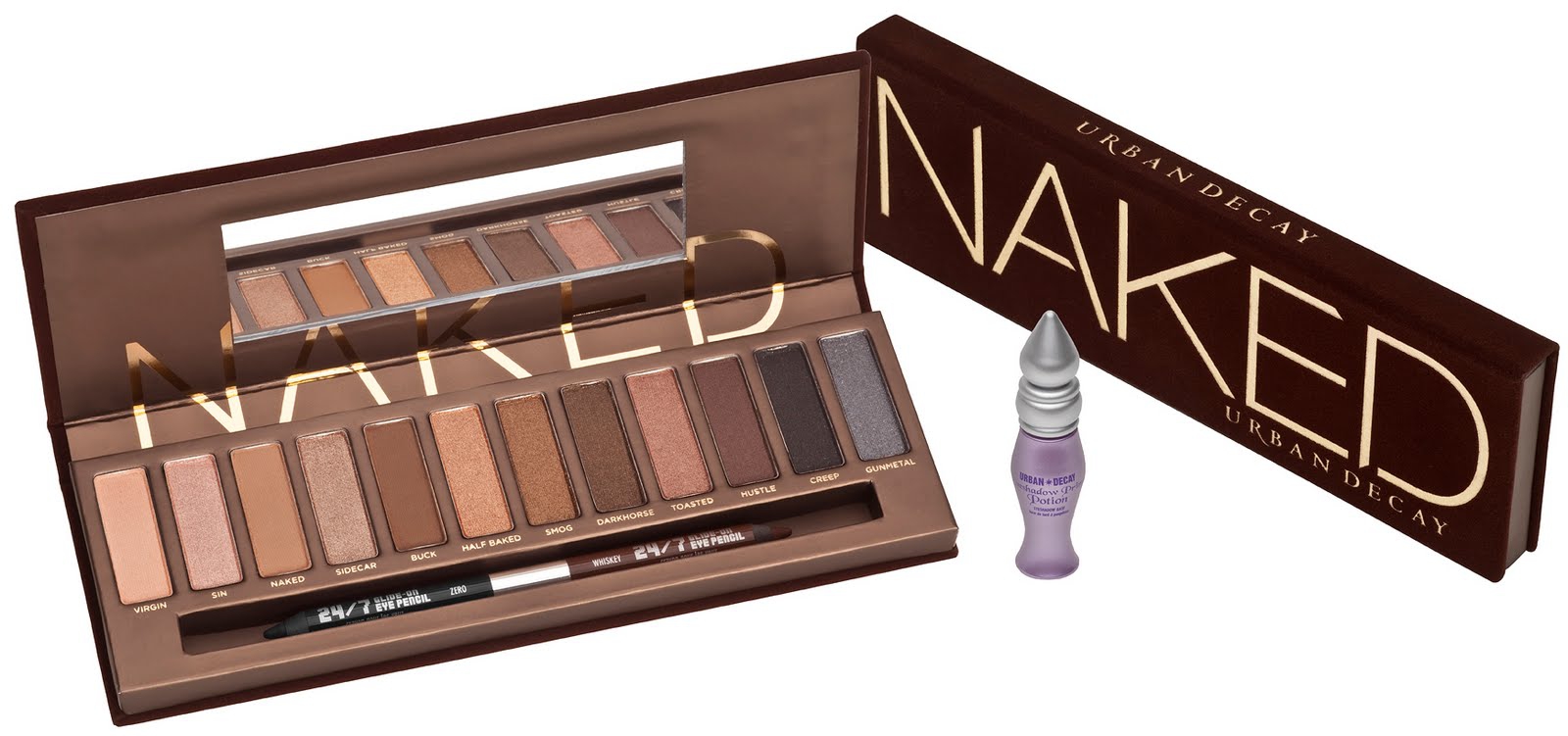 1. Urban Decay Naked Eyeshadow Palette