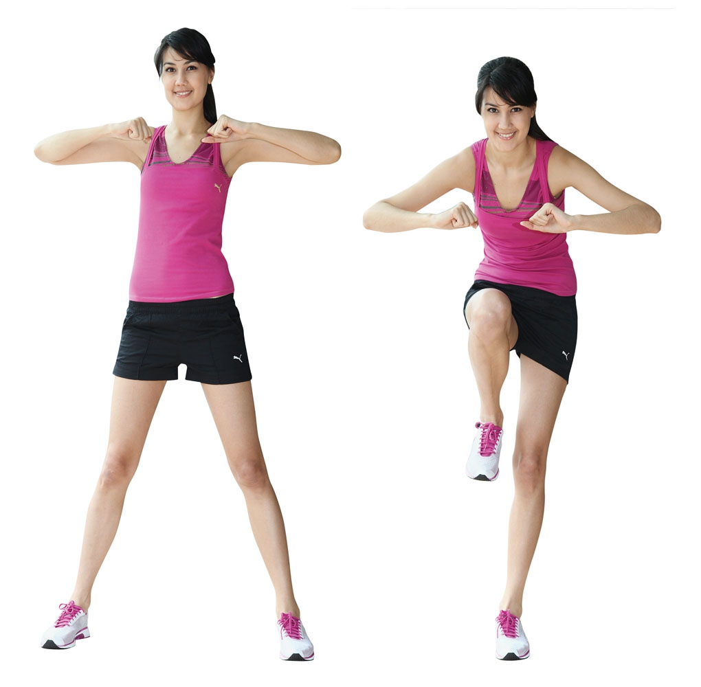 Opening chest to curl