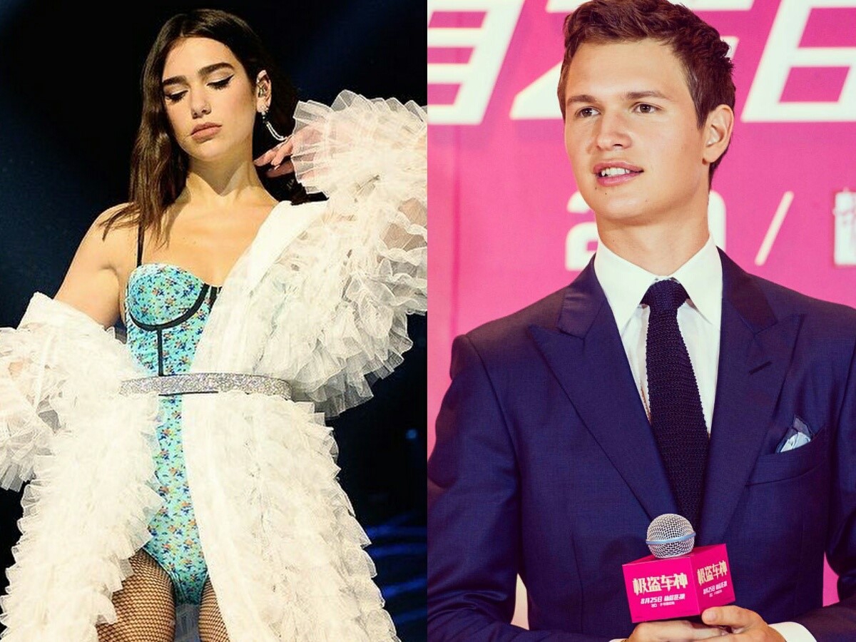 Dua Lipa Ledek Ansel Elgort Karena Kesalahan Kecil Ini