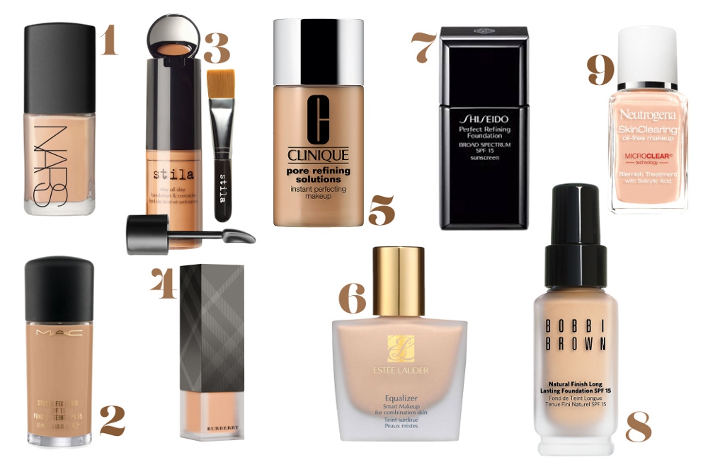9 Foundation Andalan Untuk Kulit Berminyak