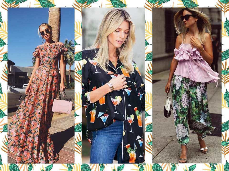 Tampil Gaya Dengan Motif Tropical