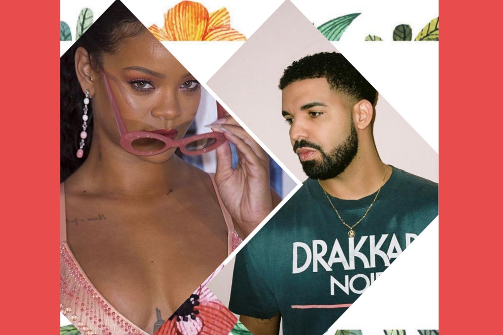 Tunjukkan Sayang, Drake Kenakan Kaos Kaki Rihanna