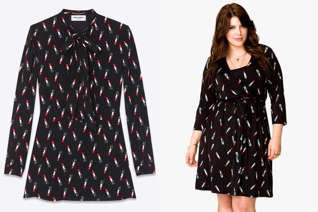 Dress Saint Laurent dan Forever 21 yang Serupa