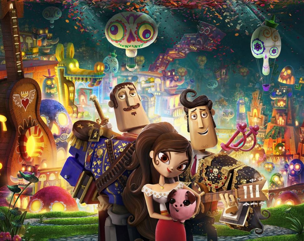 The Book of Life: Cinta Segitiga Channing Tatum, Diego Luna, & Zoe Saldana