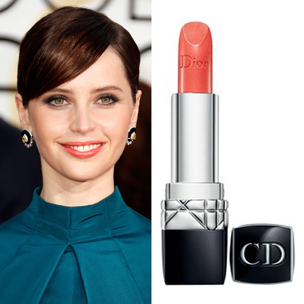 Felicity Jones – Golden Globes 2015