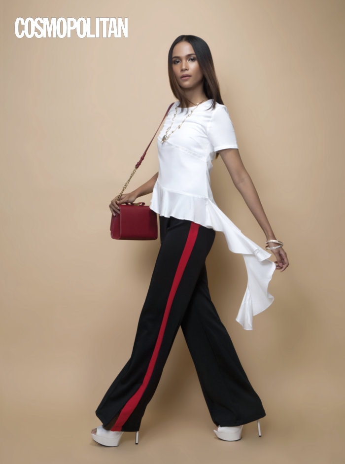 Cara Pakai Wide Leg Pants Supaya Terlihat Jenjang