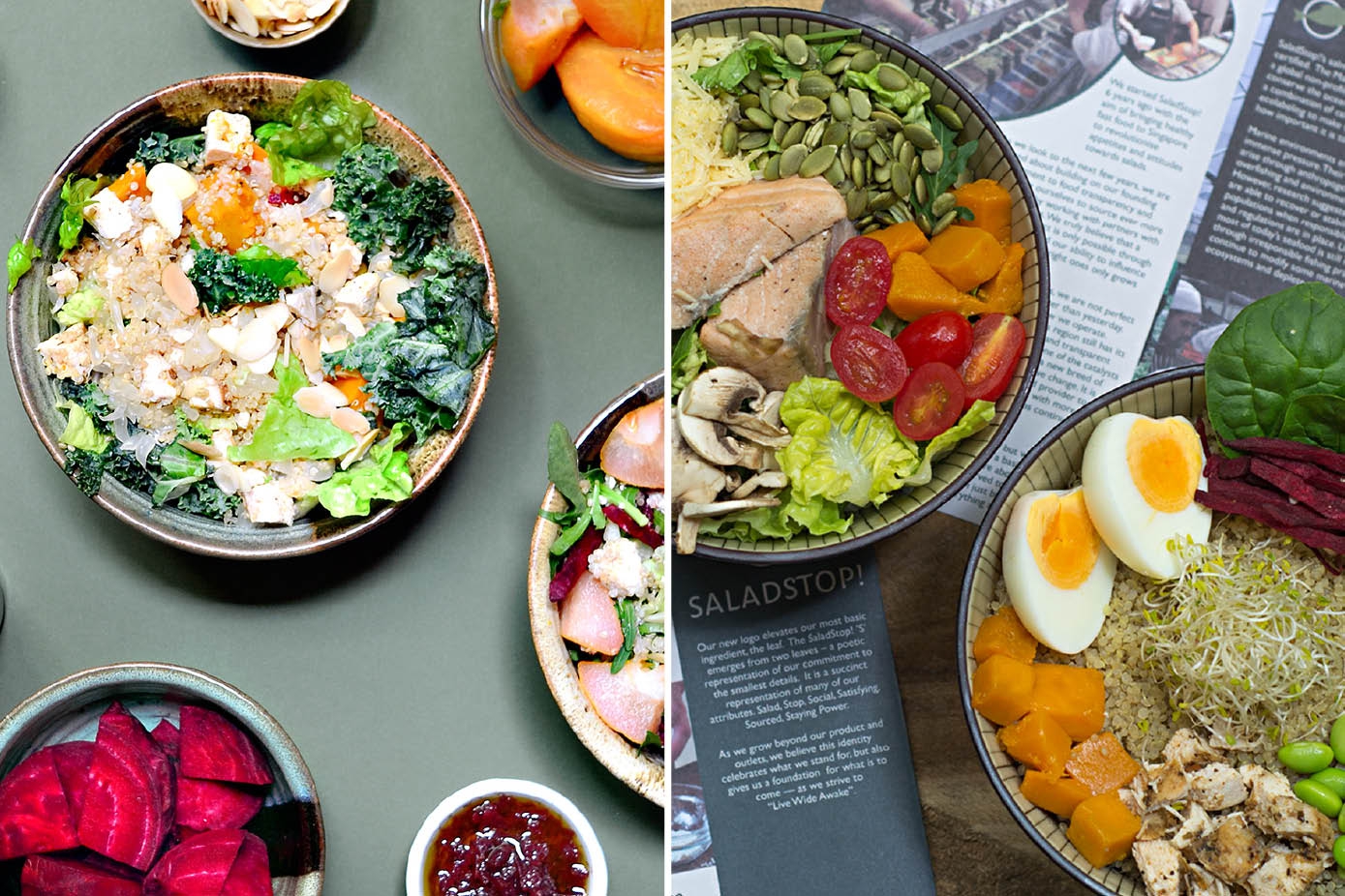 Buat Salad Versi Anda di SaladStop!