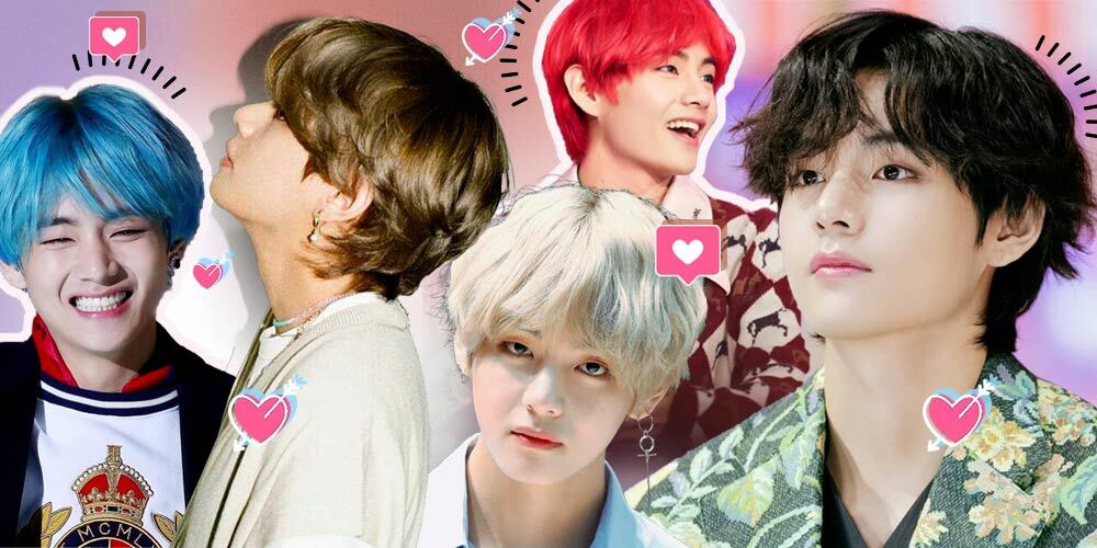6 Warna Rambut Terbaik V BTS atau Kim Taehyung Pilihan Cosmo