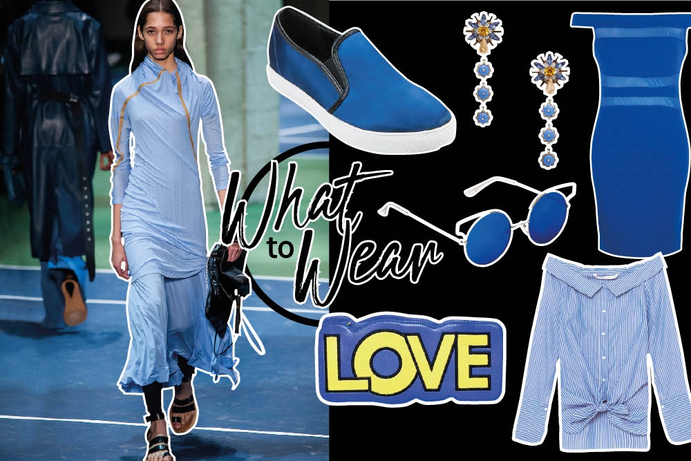 Tren Warna Biru Untuk Musim Ini!