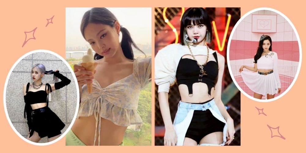 Keren! Tiru Gaya Blackpink Dengan Memakai Crop Top Ini