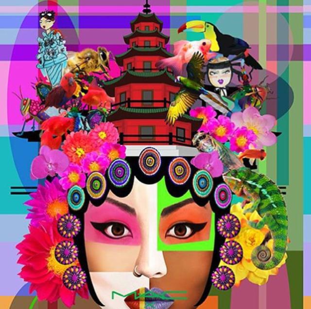 Kolaborasi MAC dengan Chris Chang