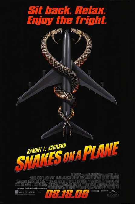 Poster film Snakes on a Plane