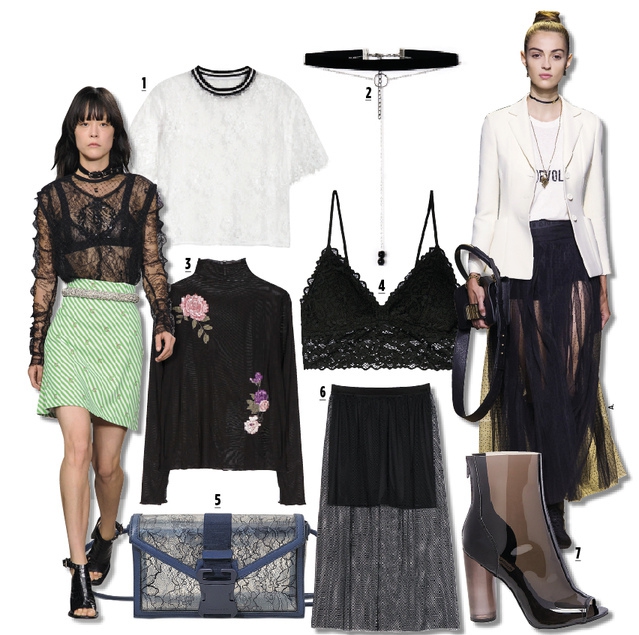 Gaya Menggoda Dengan Aksen Sheer