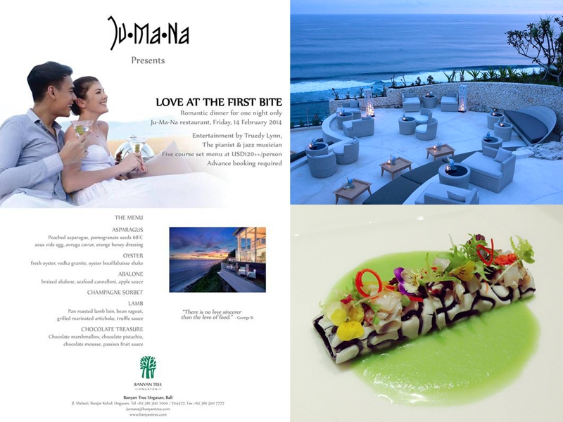 Love at the First Bite at Ju-Ma-Na Restaurant