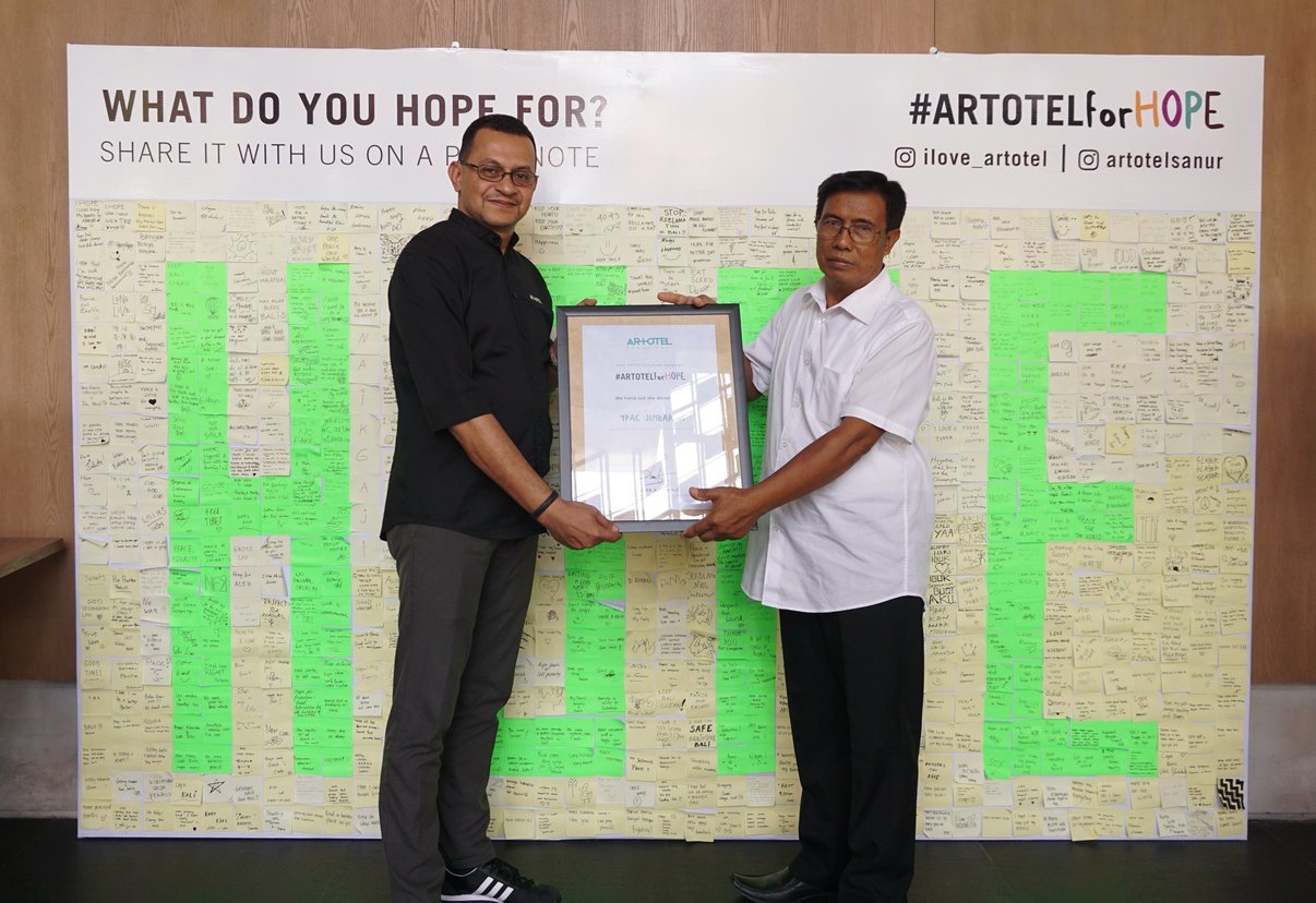 Kampanye Sosial #ARTOTELforHOPE