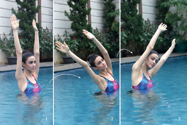 One Arm Over Head Reach