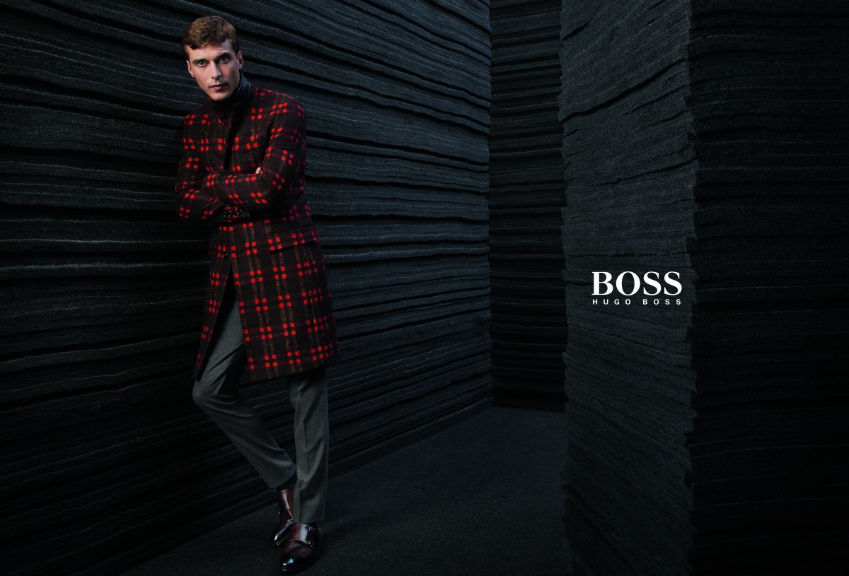 Edie Campbell Untuk Kampanye Fall/Winter 2015 Hugo Boss