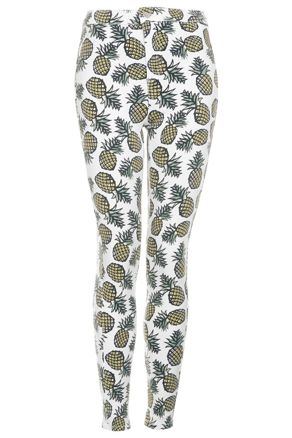 Moto Pineapple Print Joni Jeans, Topshop, www.topshop.com