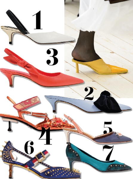 Sepatu Kitten Heels Kembali 