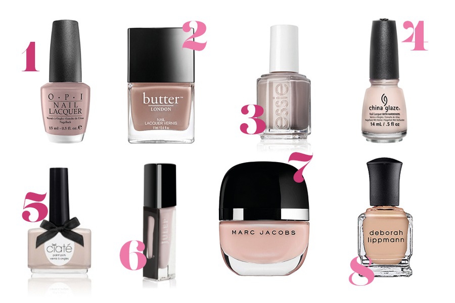 8 Nail Polish Bernuansa Nude