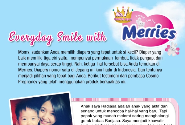 Everyday Smile with MERRIES