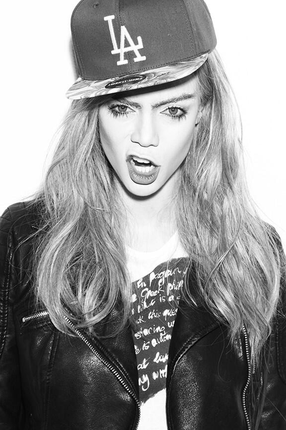 As Cara Delevingne