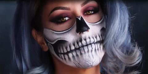 Tutorial Makeup Skeleton Skull Untuk Ide Halloween