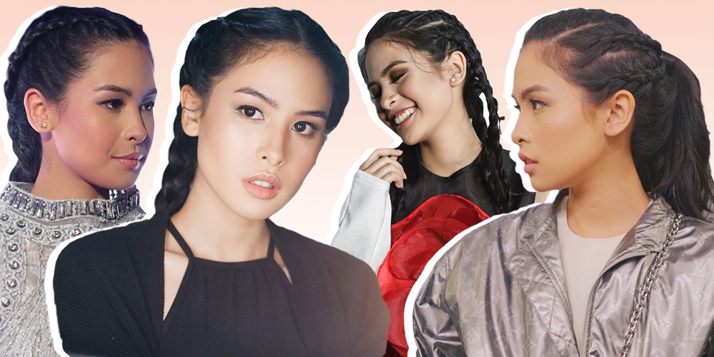 Tiru 7 Gaya Rambut Kepang Maudy Ayunda