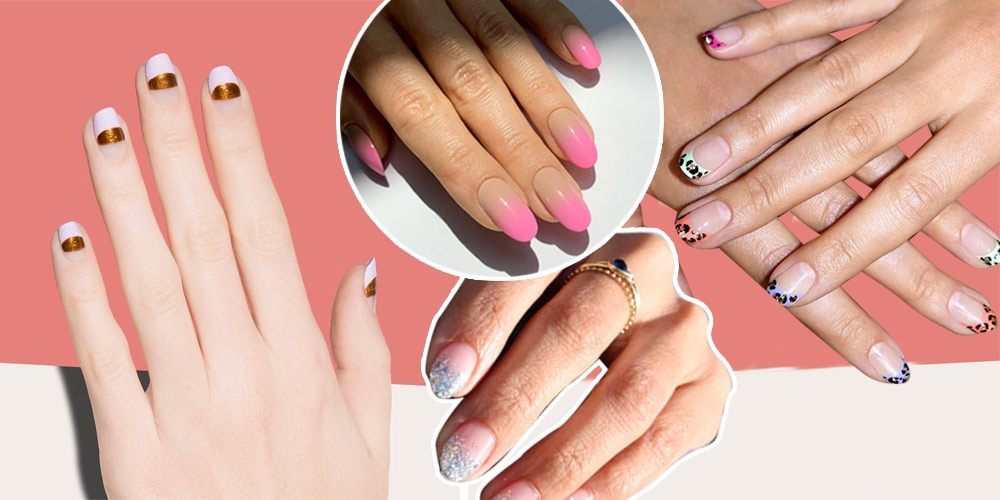 Inspirasi Nail Art French Manicure Bergaya Modern