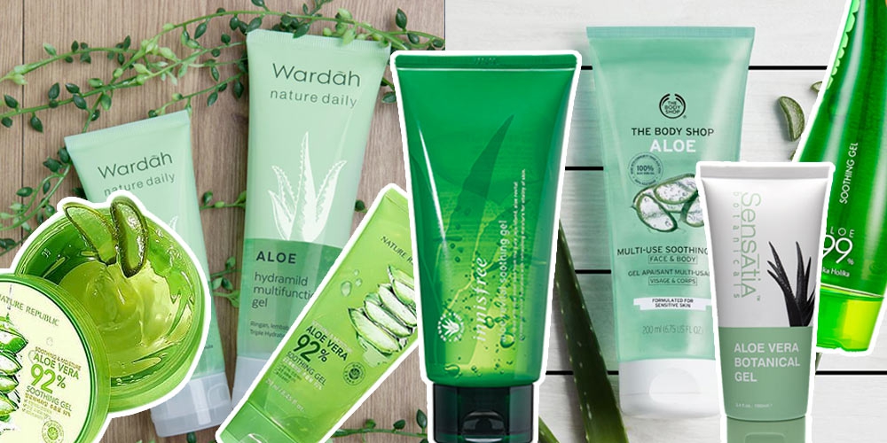 6 Rekomendasi Aloe Vera Gel Terbaik untuk Kamu
