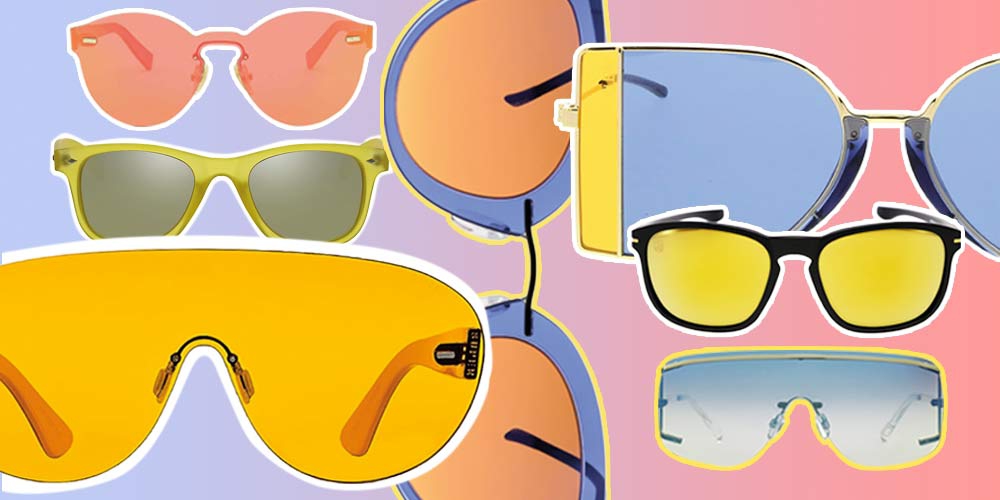 Kacamata Lensa Berwarna Super Gaya Untuk Liburan!