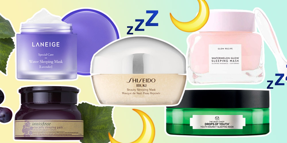 10 Sleeping Mask Untuk Mempercantik Kulit Semalaman!