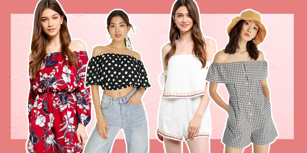 Referensi Busana Off-Shoulder untuk Libur Ke Pantai