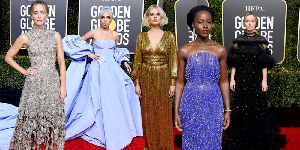 19 Gaya Selebriti di Red Carpet Golden Globes 2019